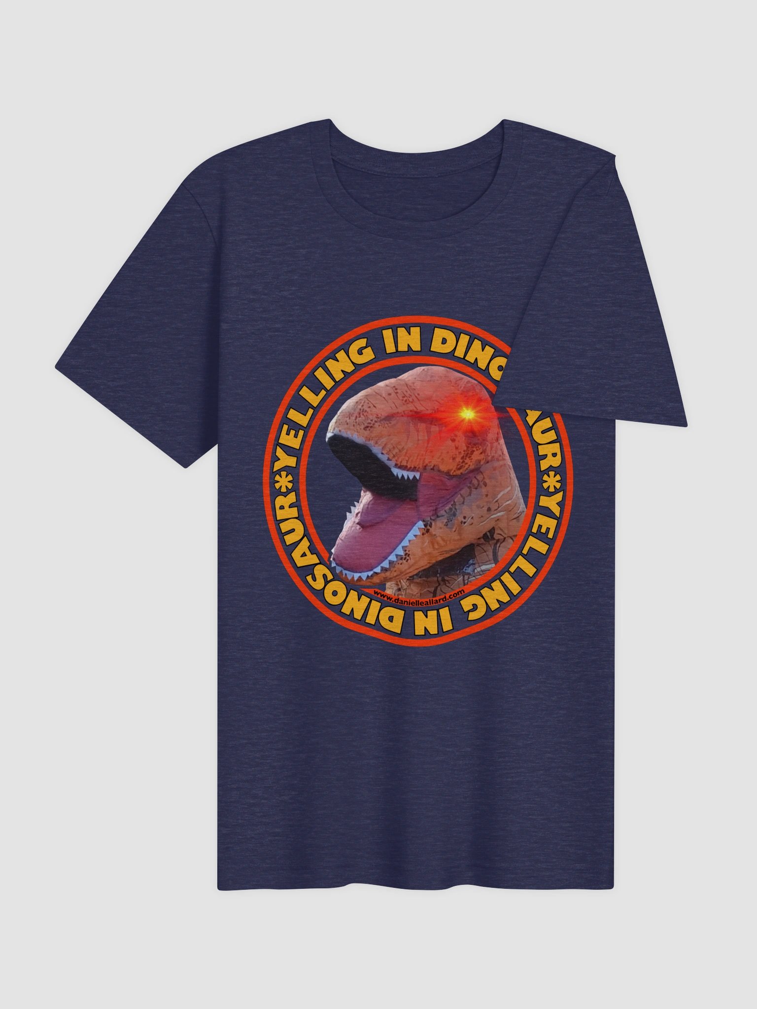 Yelling In Dinosaur Coloured T-Shirt product image (44)