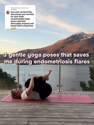 Hope these gentle asanas can bring someone out there a moment of relief 🫶🏼 #yoga #endoyoga #repost #endometriosis 