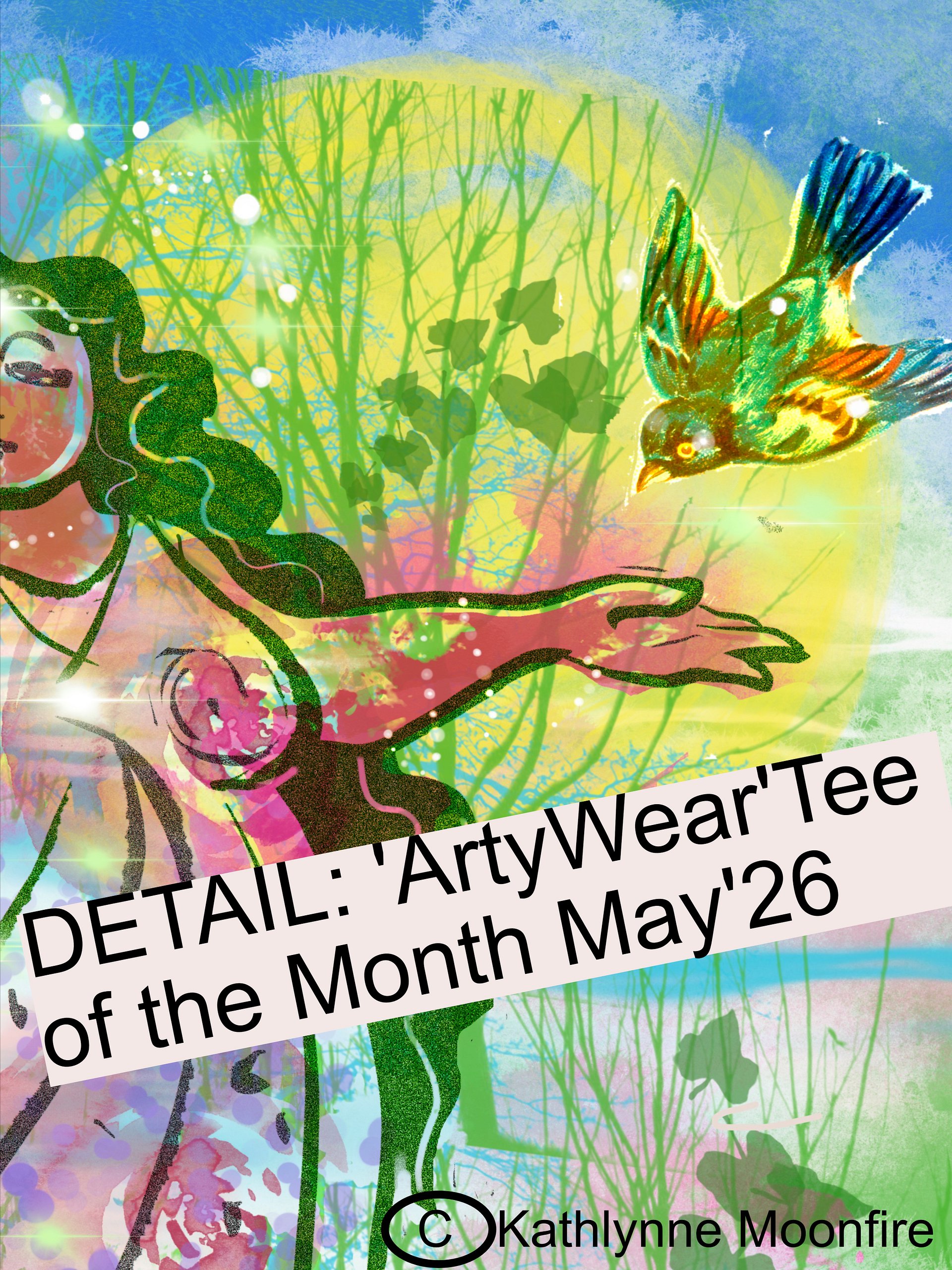 ArtyWear Tee of the Month - May '26 'Mother Earth' product image (5)