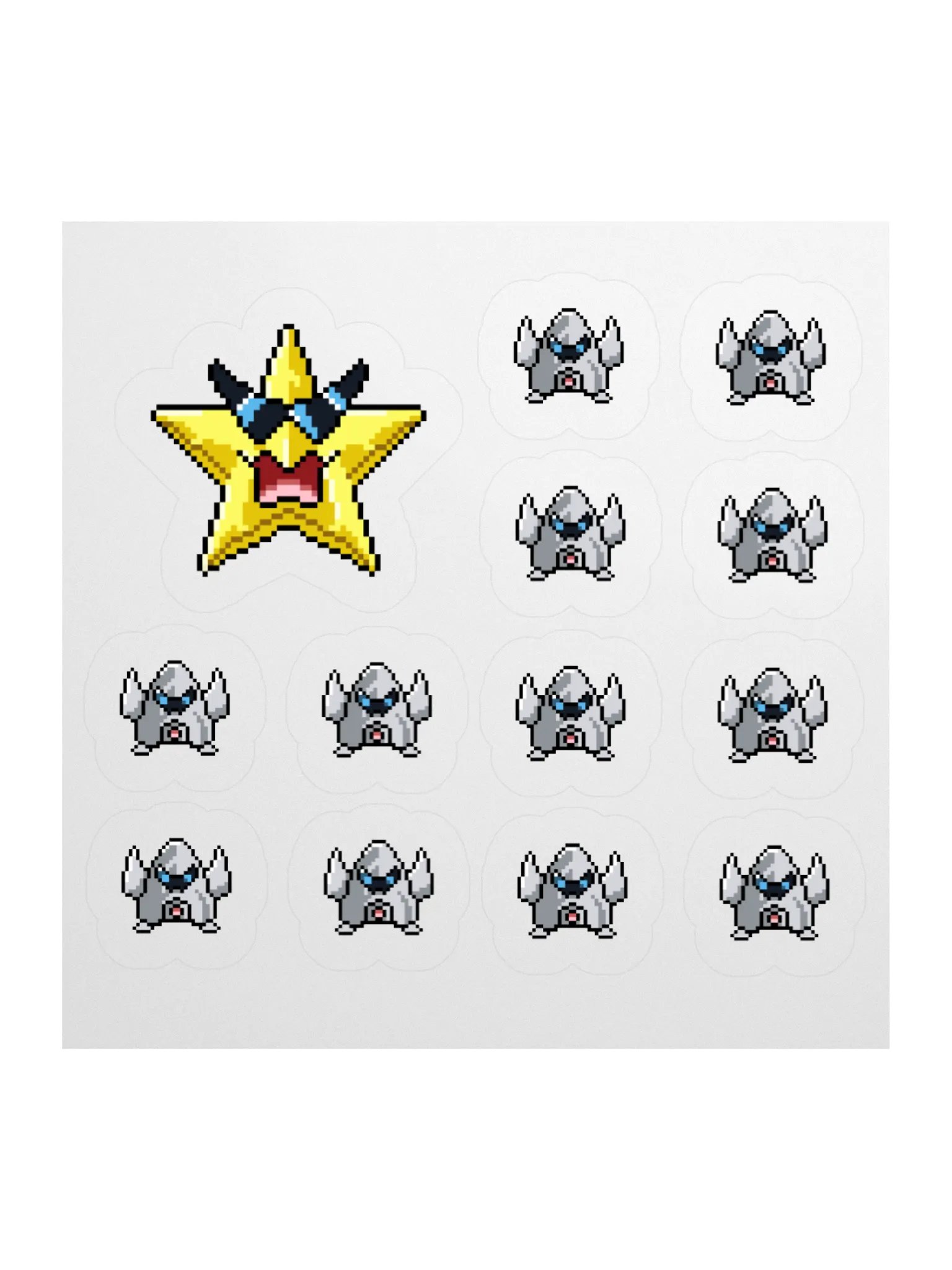 Starmon & Picmon Pixel Stickers product image (1)