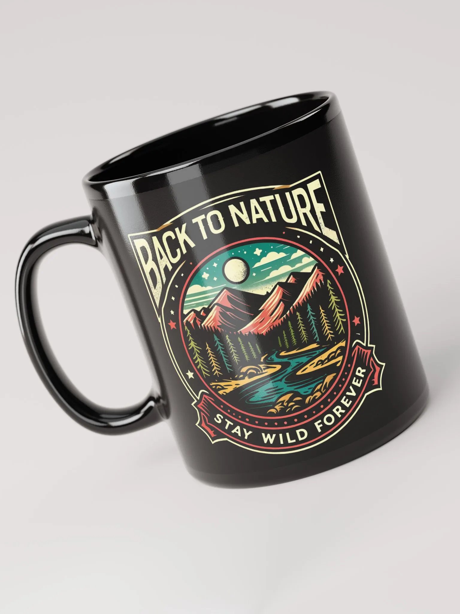 Stay Wild: Back to Nature Adventure Mug product image (2)