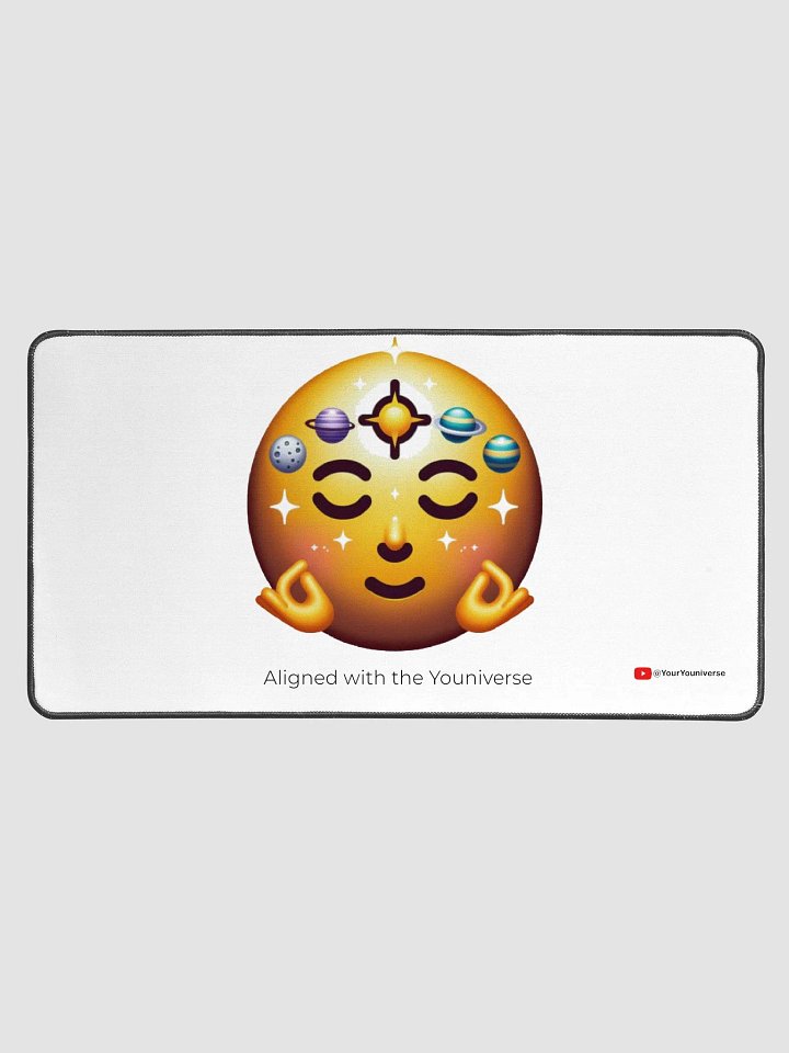 Aligned with the Youniverse Desk Mat product image (1)