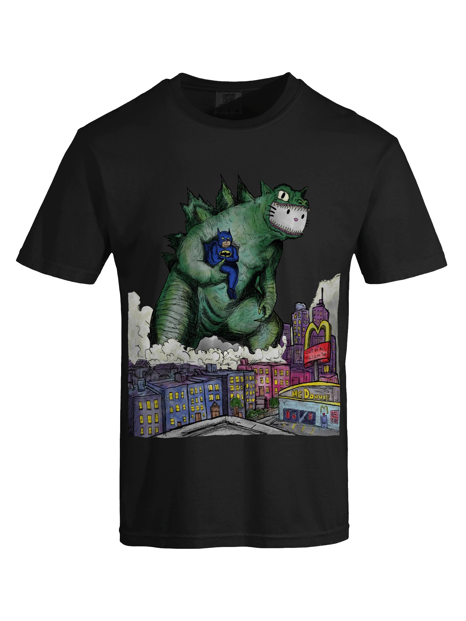 Hello Godzilla Kitty! Shirt product image (5)