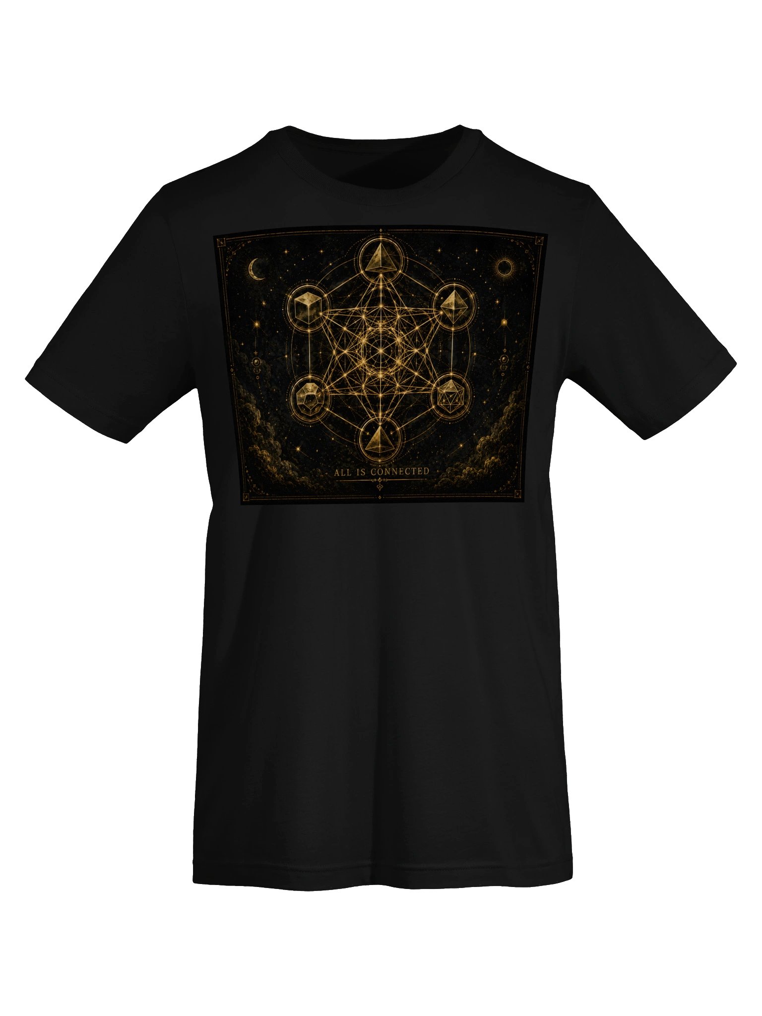 All Is Connected Mystical Geometry Tee product image (51)