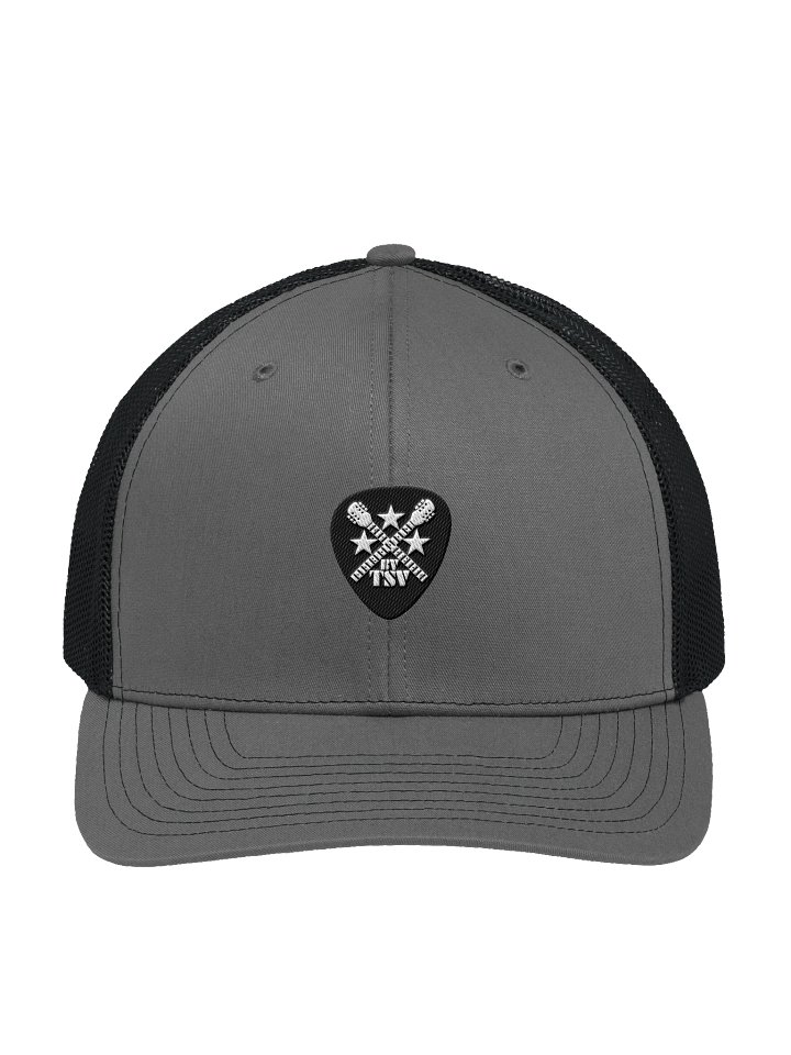 TSV Bearded Villains Richardson Snapback Trucker | Guitar Pick Front Logo | Premium Embroidered Hat product image (1)