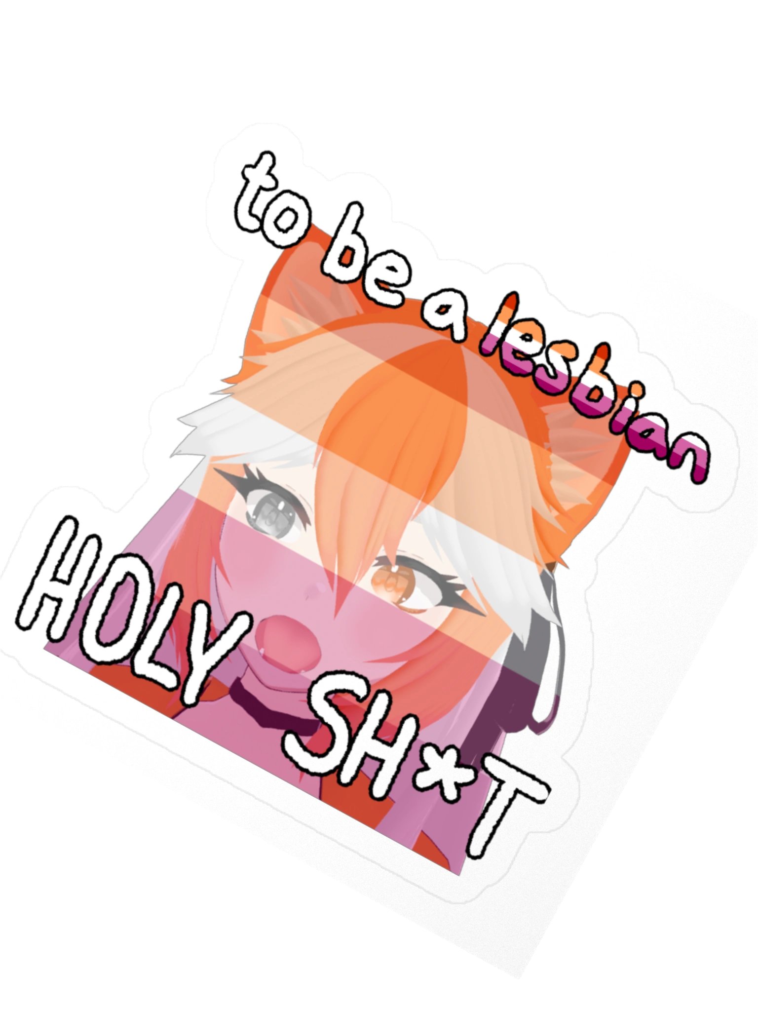 To be a Lesbian Sticker product image (4)