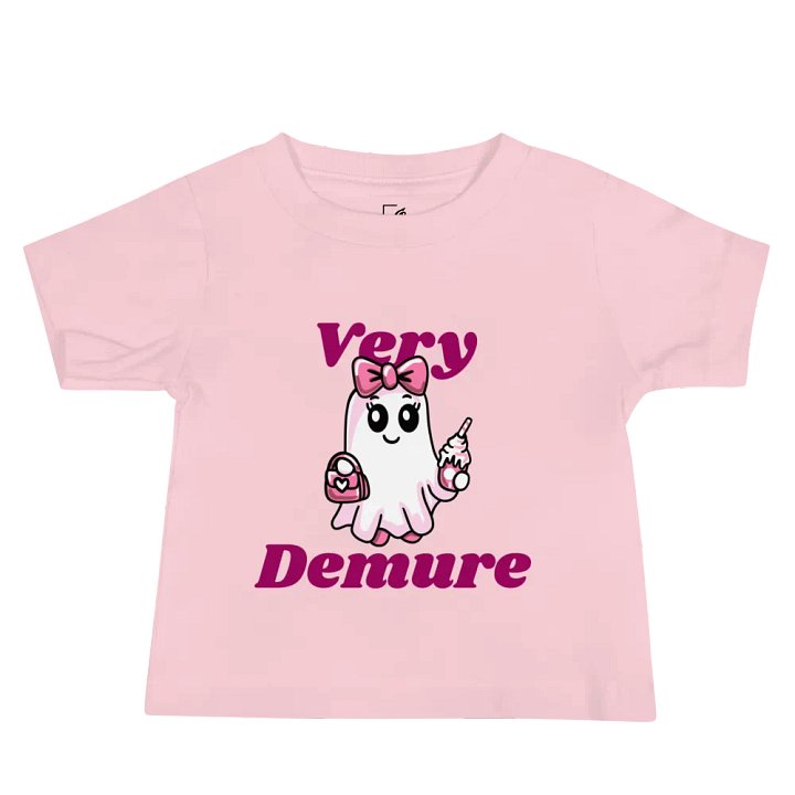 Very Demure Cute Ghost Baby Jersey T-Shirt product image (1)