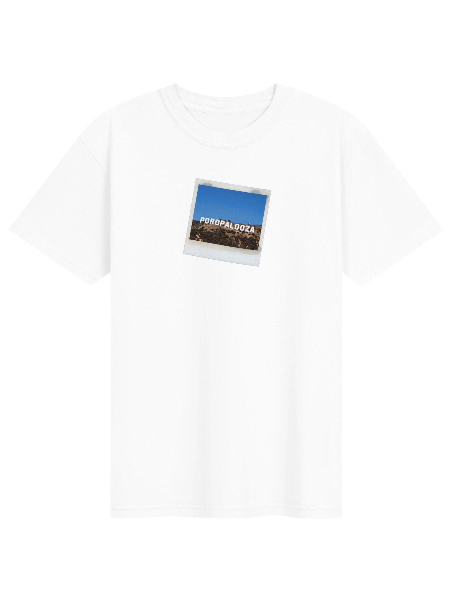 Poropalooza: Porolaroid Camera Garment Dyed Tee product image (1)