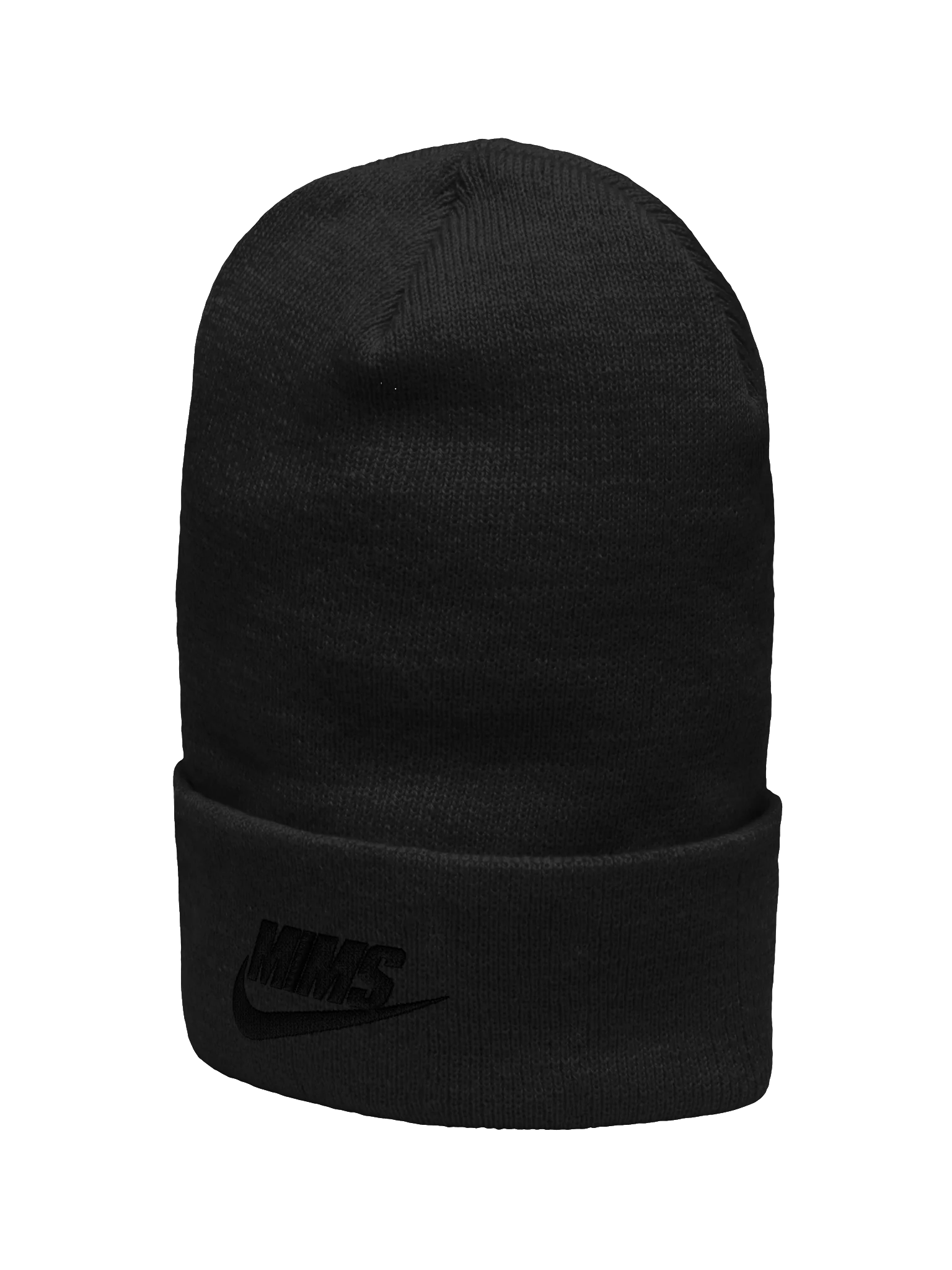 Minimal Black Yupoong Cuffed Beanie product image (7)
