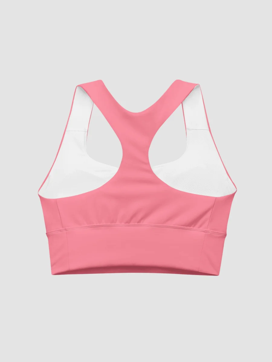 Longline Sports Bra - Flamingo Pink product image (2)