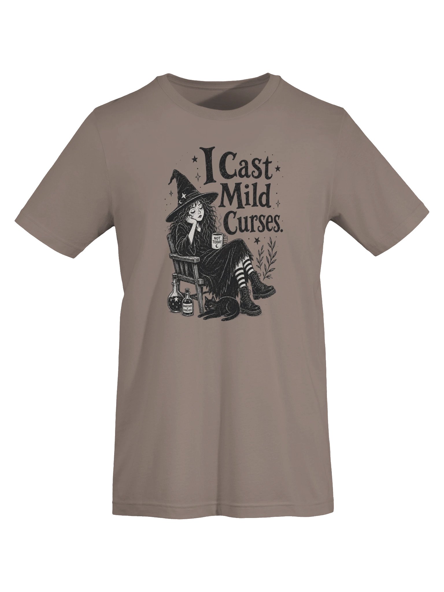 I Cast Mild Curses Witch Tee product image (4)