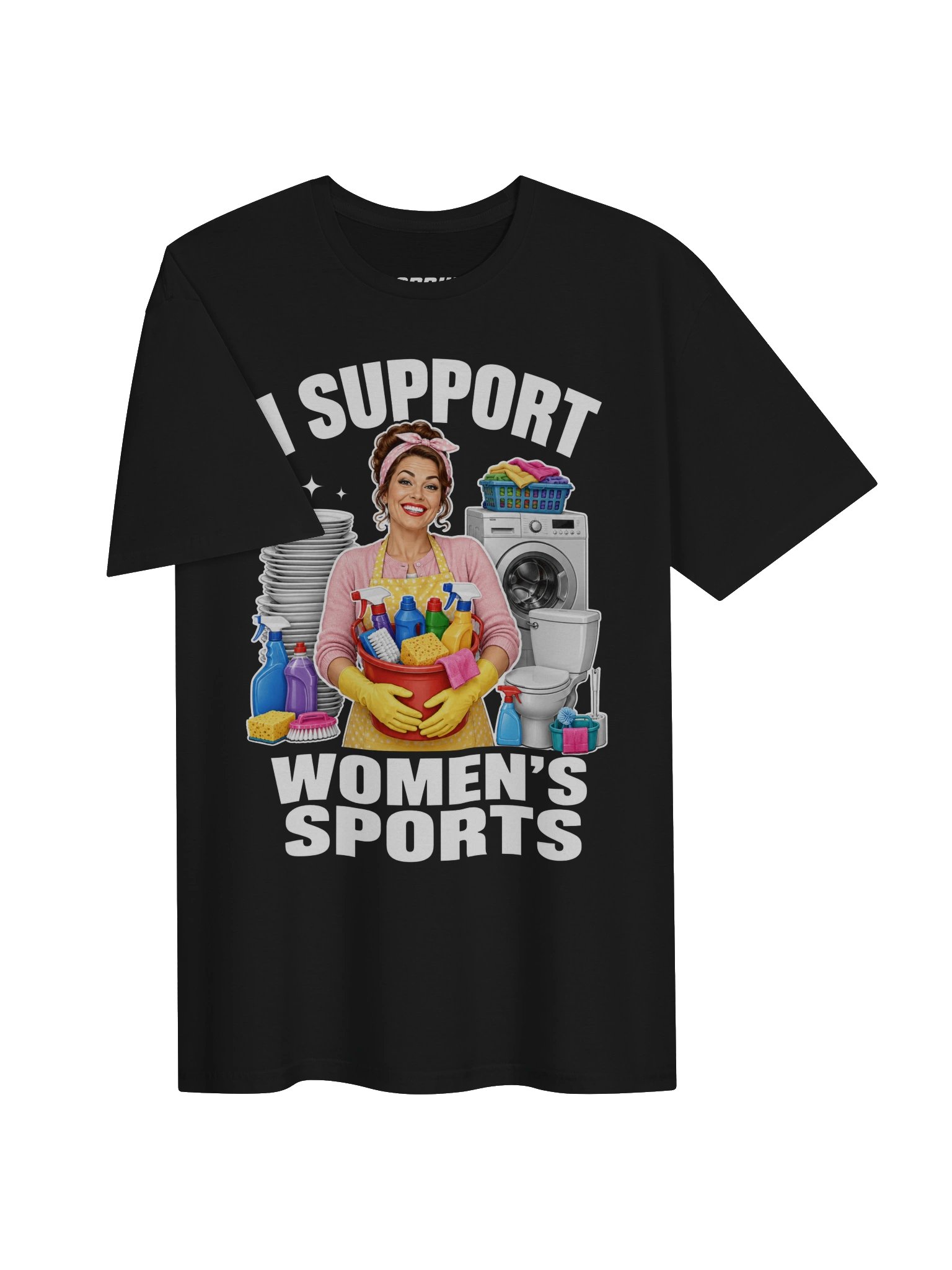 I Support Women’s Sports Funny Retro T-Shirt product image (25)