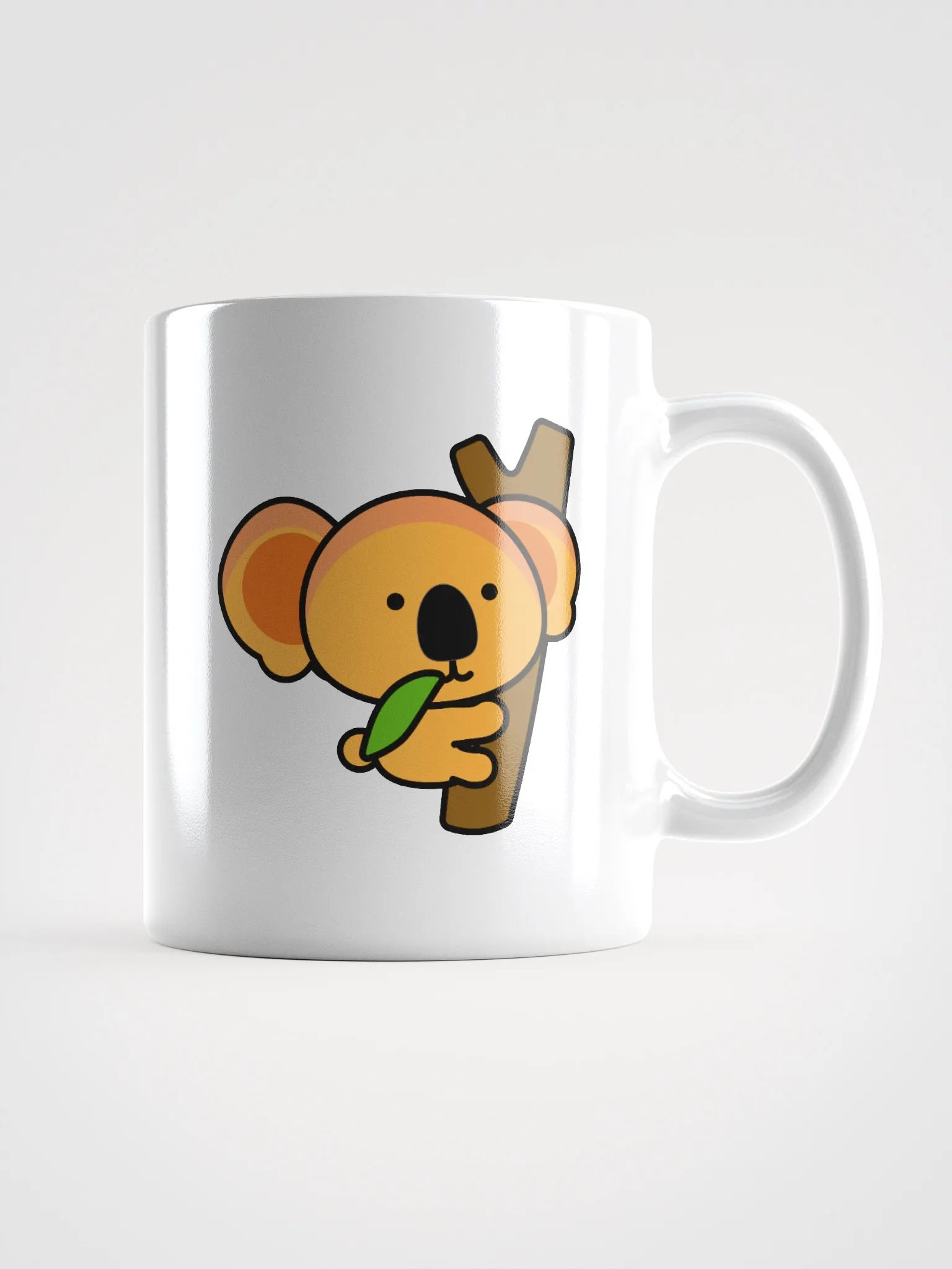 kamp.us: Koala Cuteness White Glossy Mug product image (1)