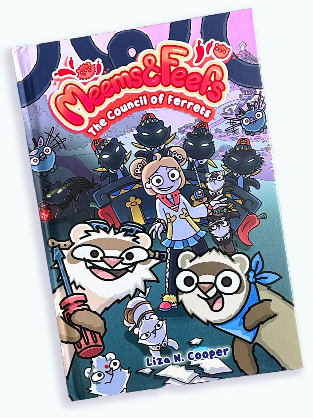 Meems and Feefs 2 : The Council of Ferrets - Hardcover Signed Book product image (1)