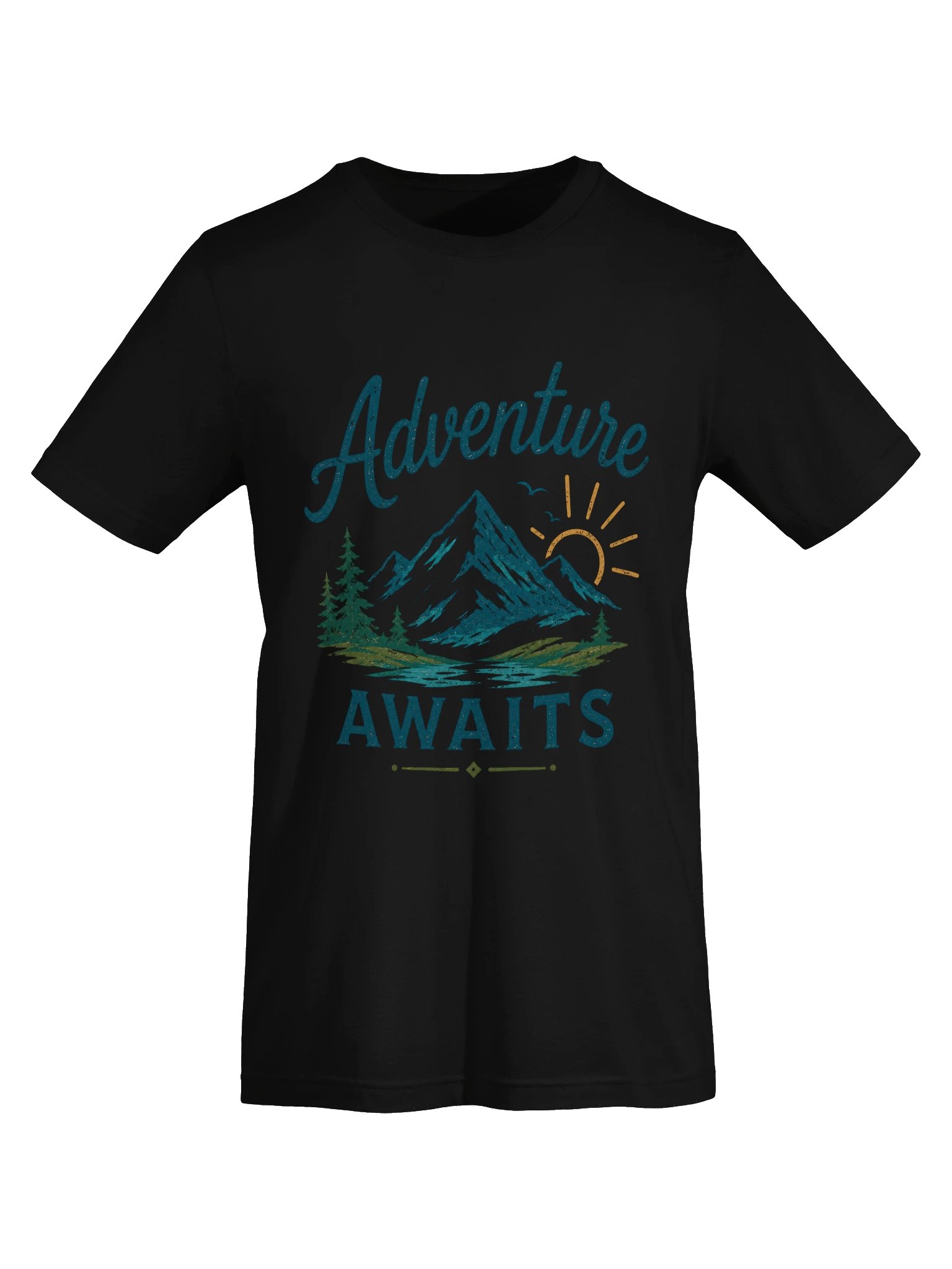 Adventure Awaits™ Vintage Camping & Travel T-Shirt product image (25)