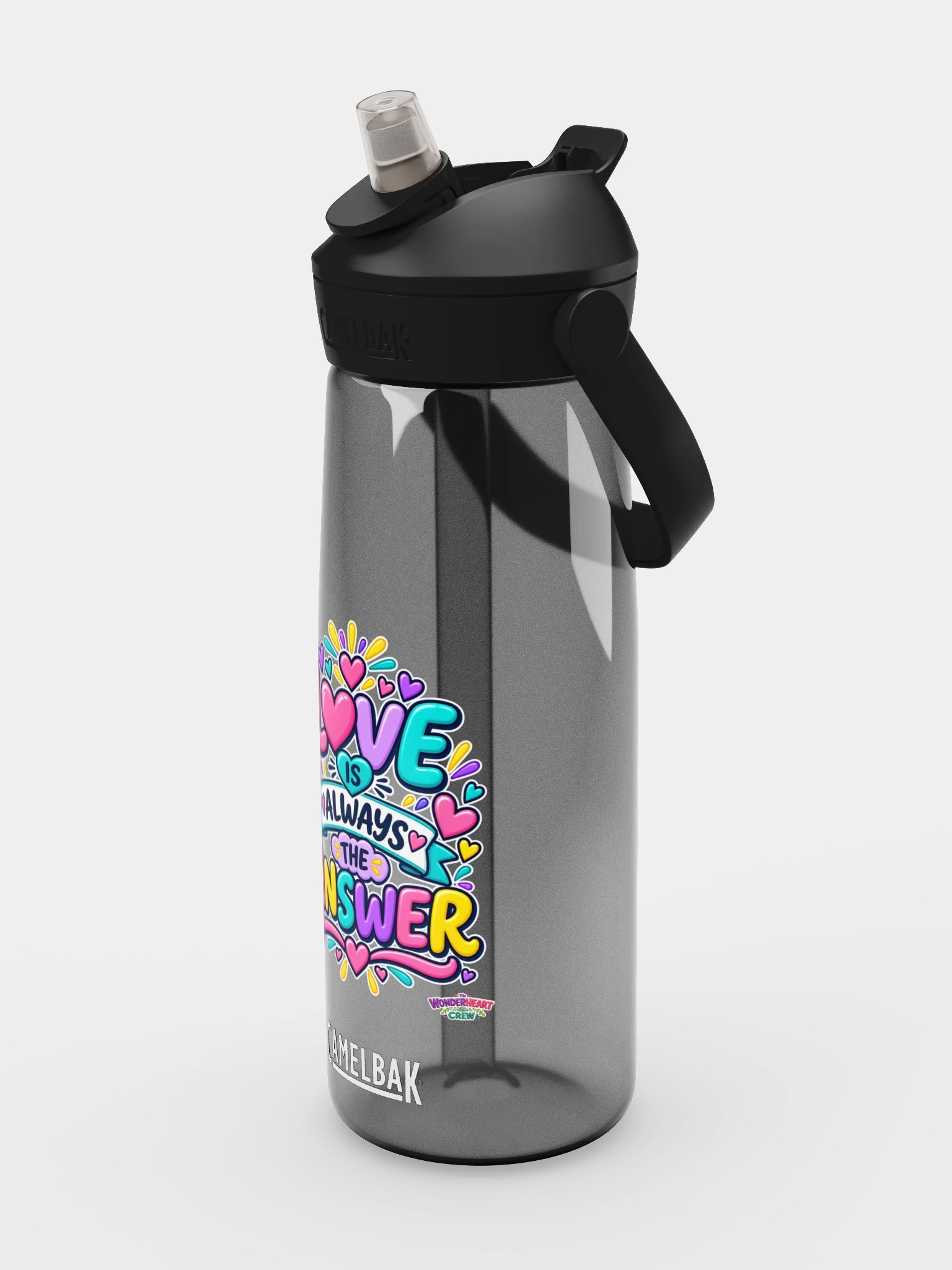 CamelBak Thrive® Flip Straw Inspirational Water Bottle - Love is Always the Answer. product image (4)