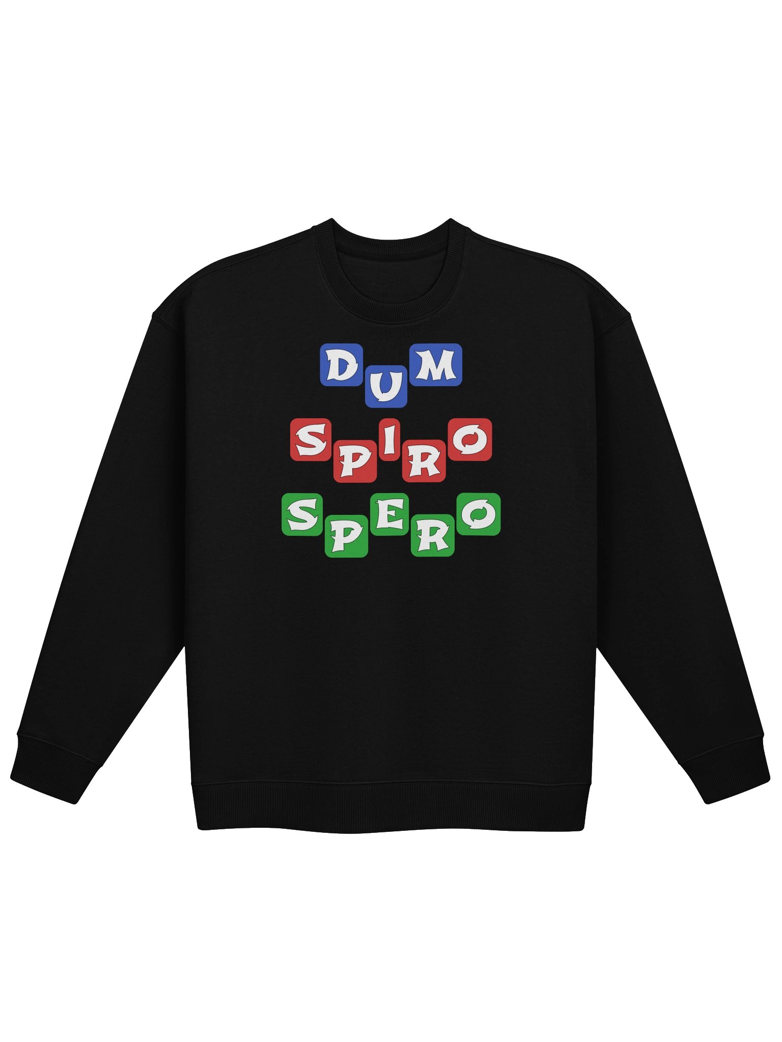 Dum Spiro Spero Latin Quote Unisex Organic Cotton Blend Oversized Graphic Sweatshirt product image (1)