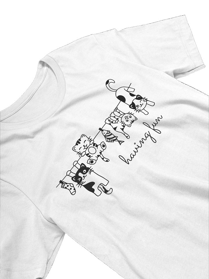 Cat Lovers Supersoft T-shirt product image (2)