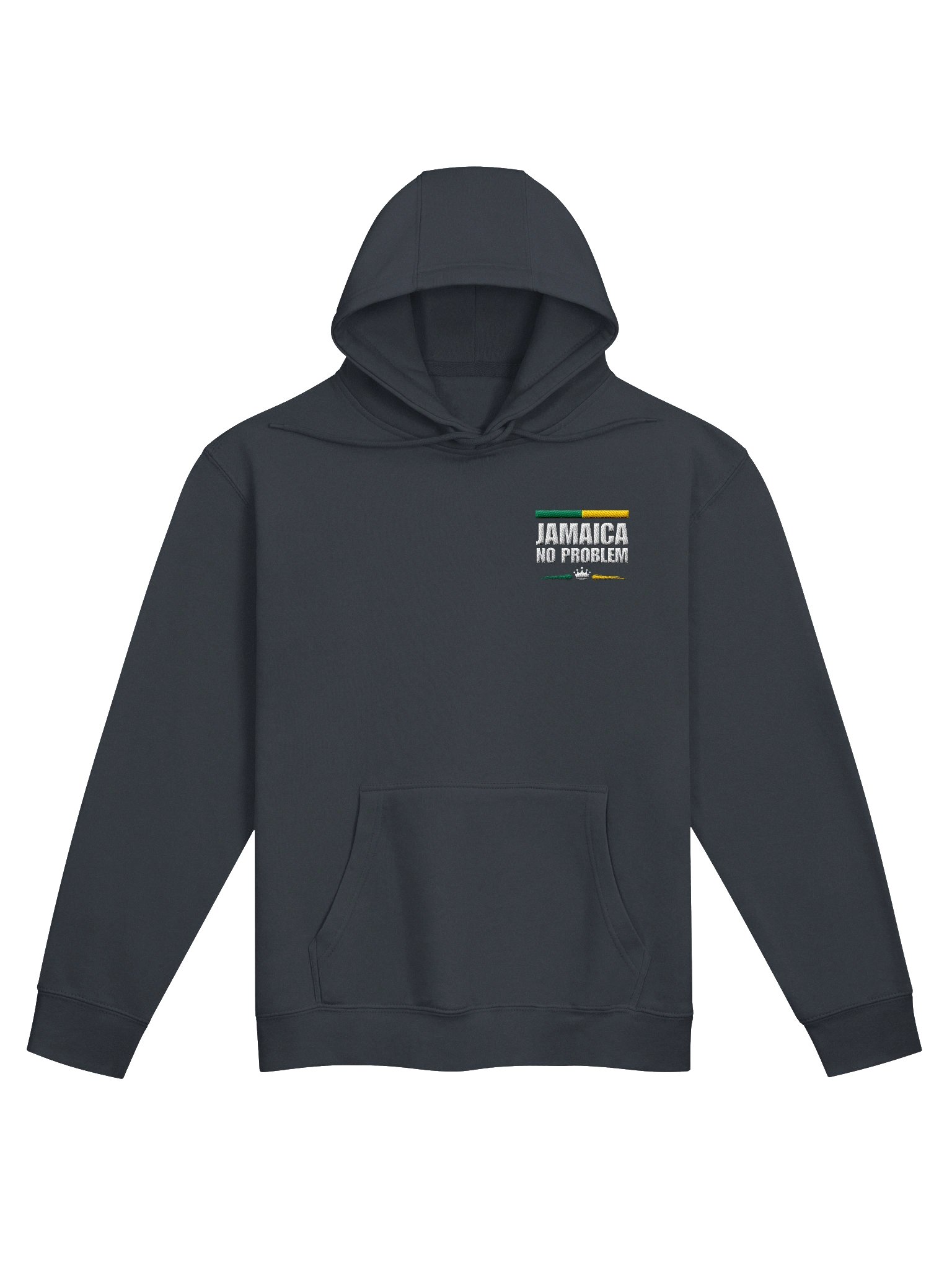 Jamaica No Problem Embroidered Hoodie product image (1)