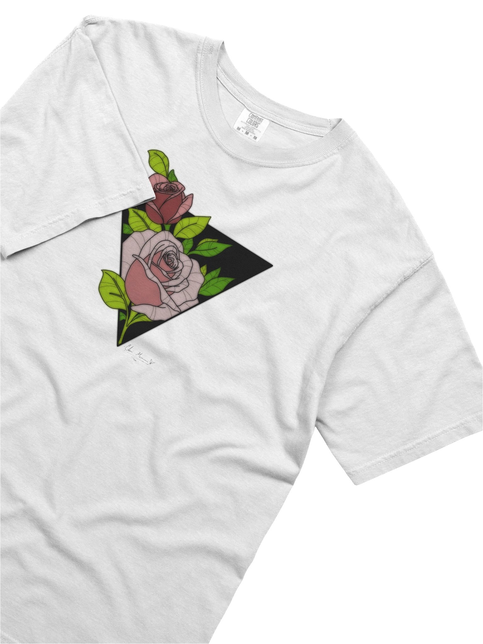 blurry roses tee product image (5)