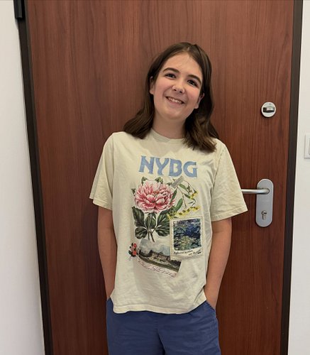 First day of high school. I am so delighted. ❤️