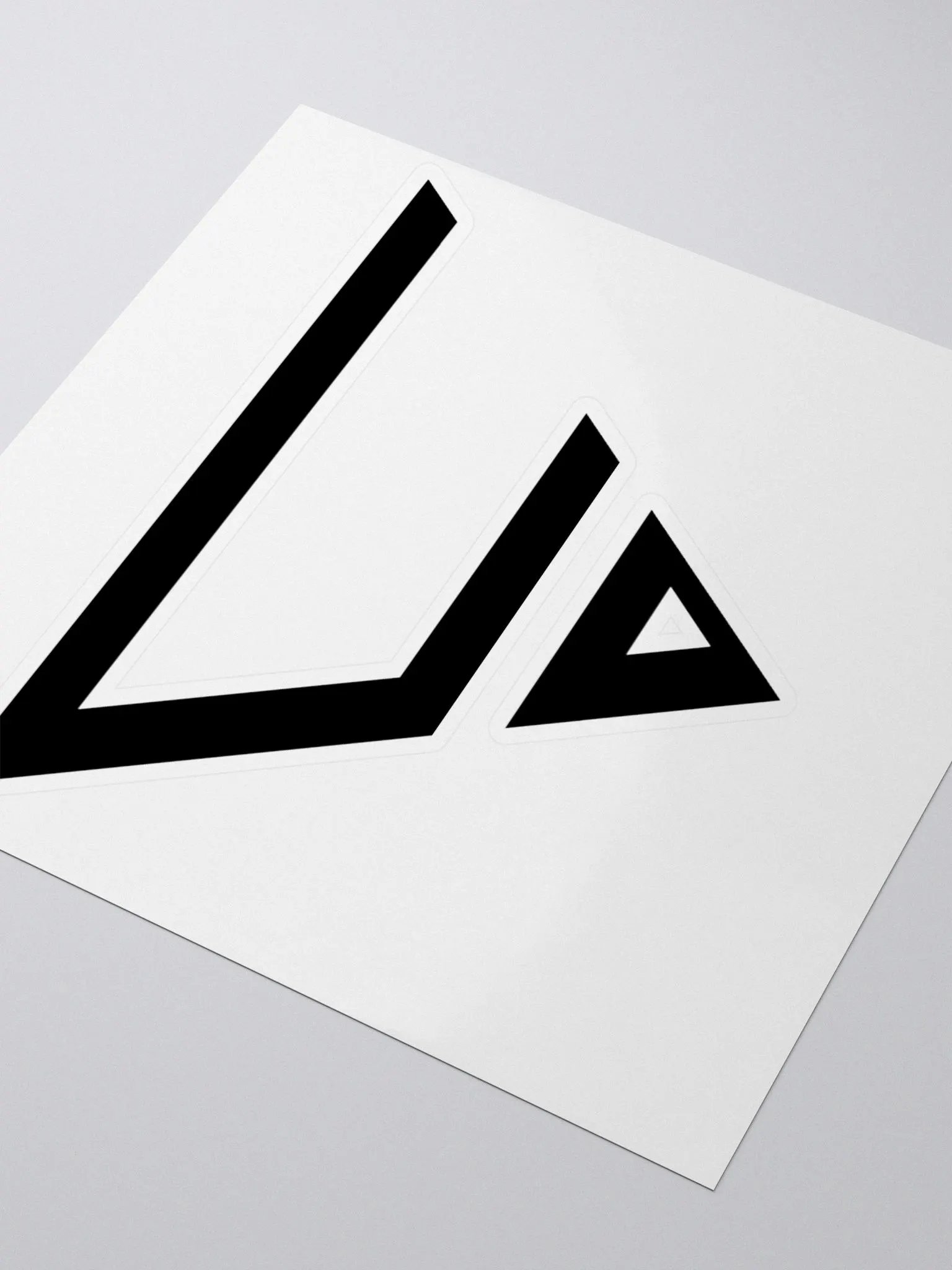 CraytoX Logo Stickers - Black product image (3)