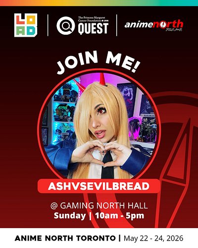 Breadites rise!! Sunday May 24 @ 10am EST I’ll be streaming live at @animenorthcompass raising funds to help with cancer rese...