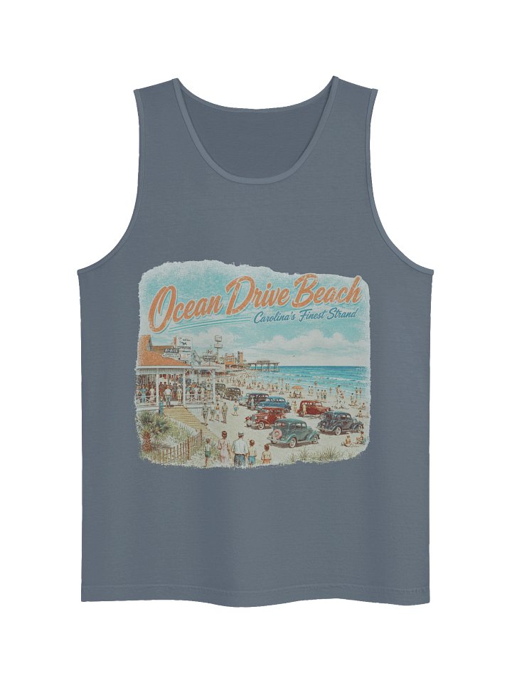 Ocean Drive Beach Vintage Comfort Colors Tank product image (1)