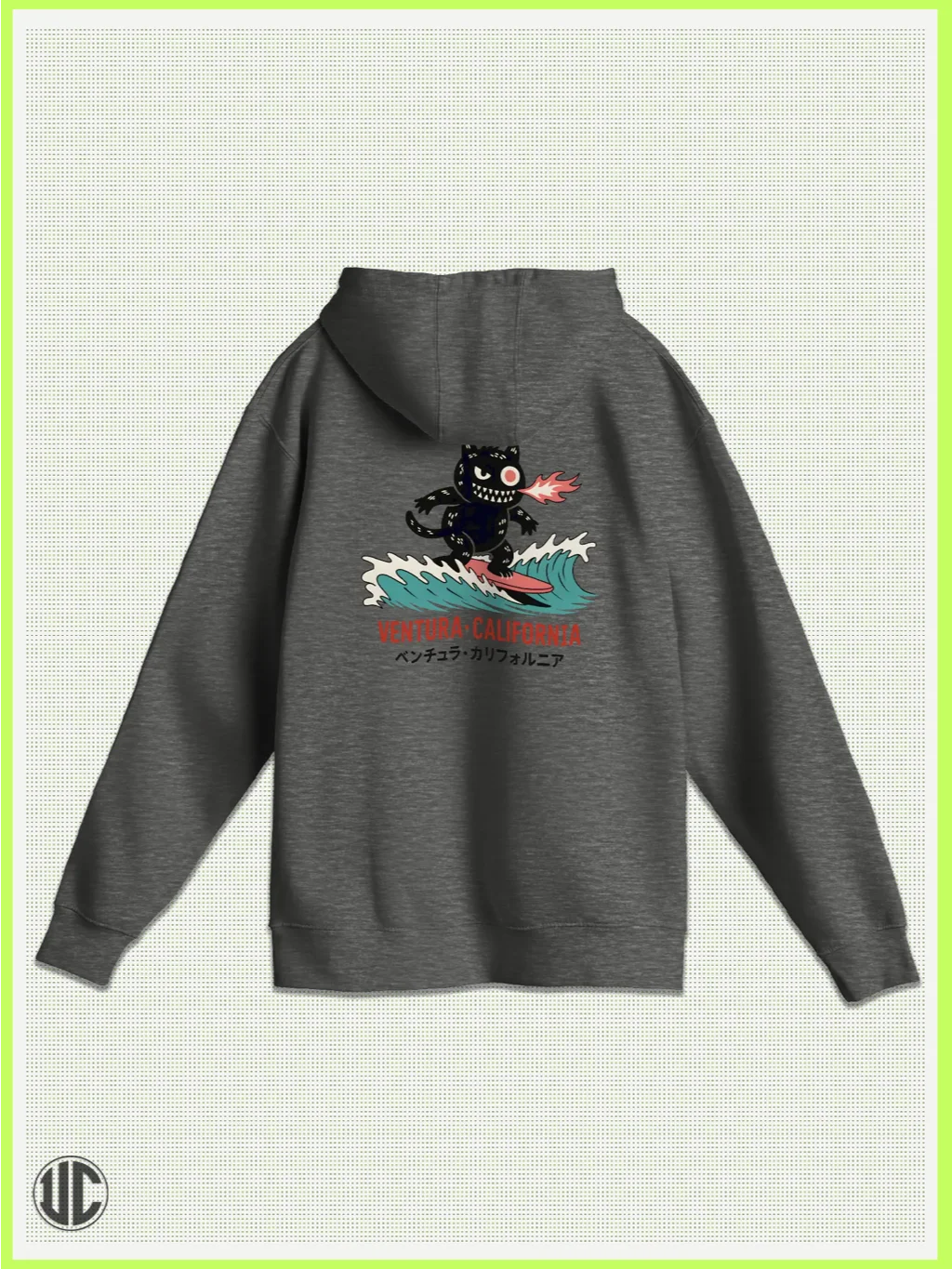 UnkoCon – Ventura CA Surfer Pullover Hoodie product image (1)
