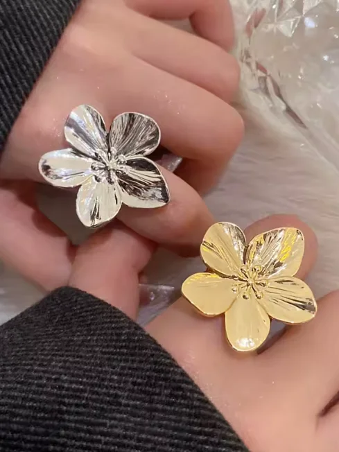 Boucles « Fleur de Lumière » - Acier Inoxydable product image (4)