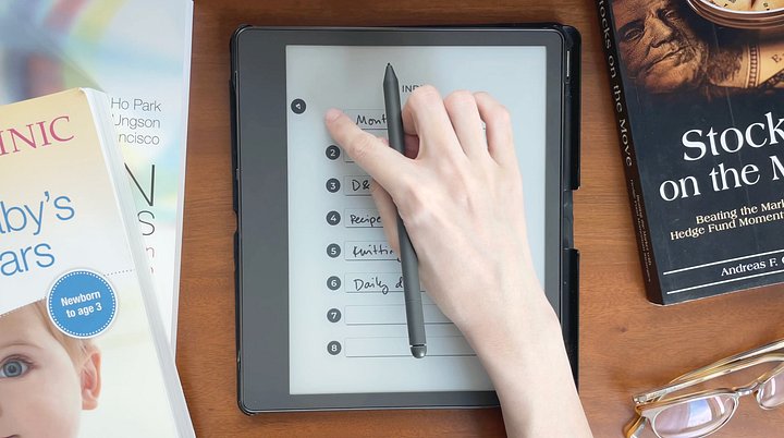 Custom eink notebook - TOP tabs product image (2)