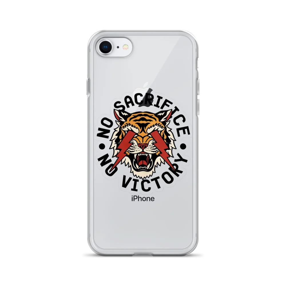 Fierce Tiger Bolt iPhone Clear Case product image (28)