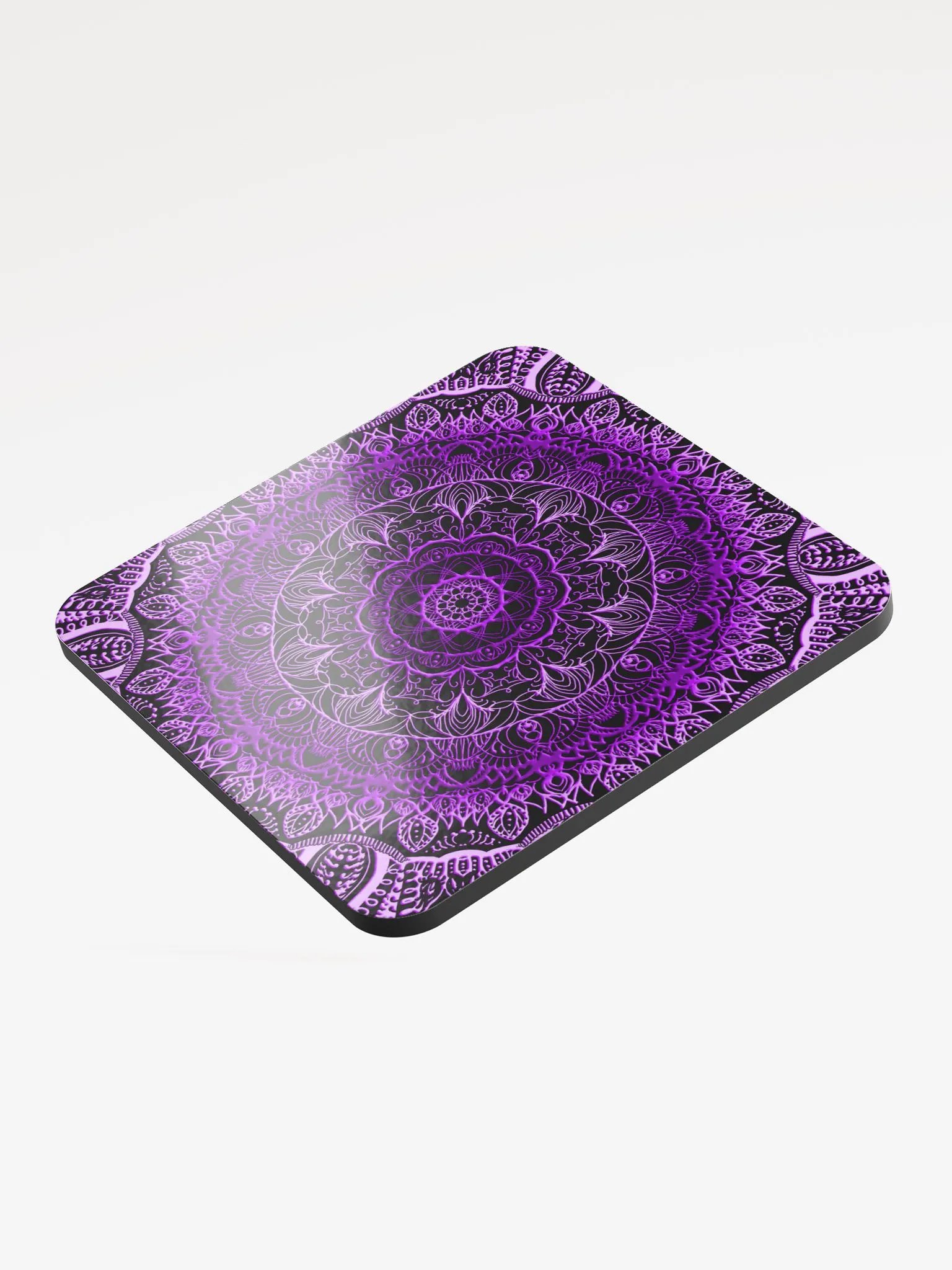 Mystical Mandala Glossed Cork Coaster product image (3)