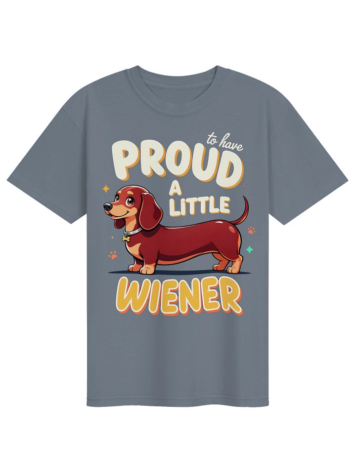 Funny Dachshund Shirt - Proud To Have A Little Wiener product image (1)