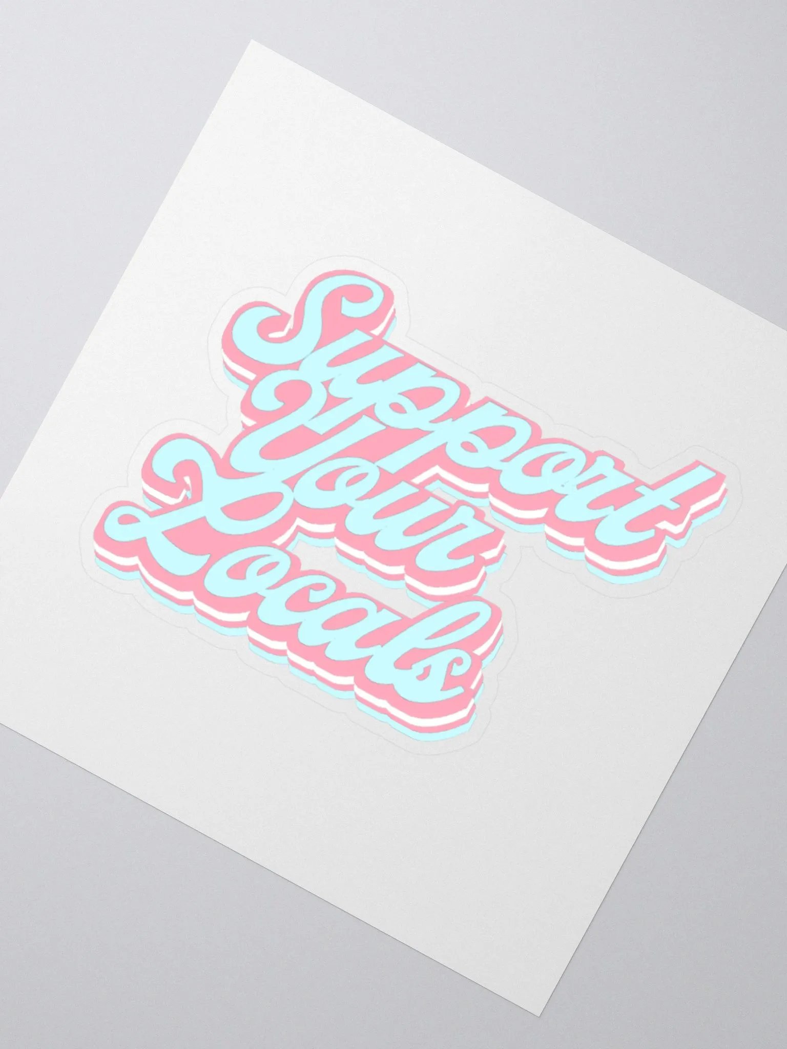 Support Your Locals - Trans Pride product image (5)