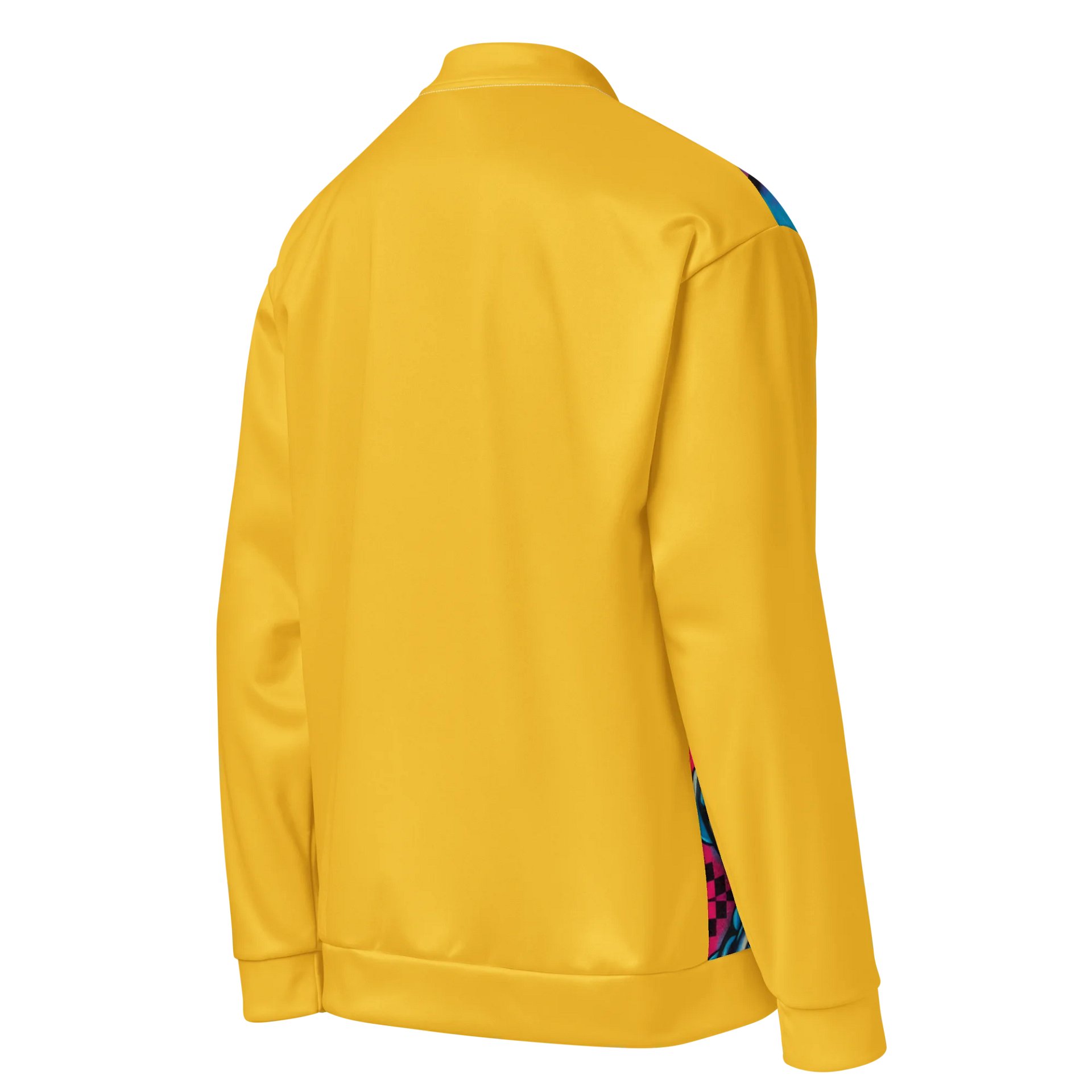 Neon Punk Skull All-Over Bomber Jacket product image (4)