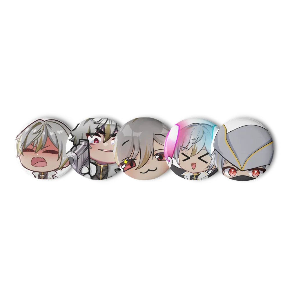 Mellow Emote Pin Set product image (1)