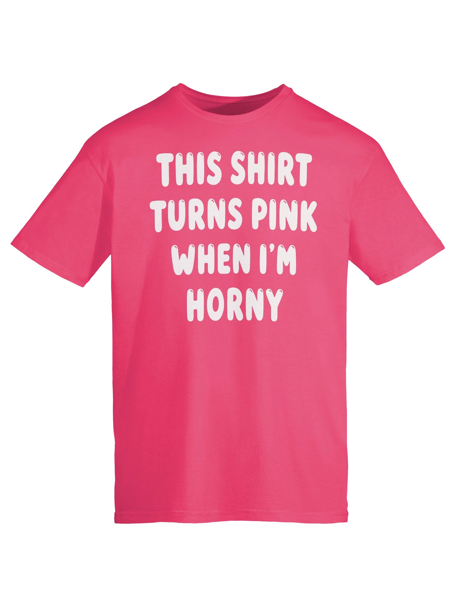 This Shirt Turns Pink Funny Adult T-Shirt product image (14)