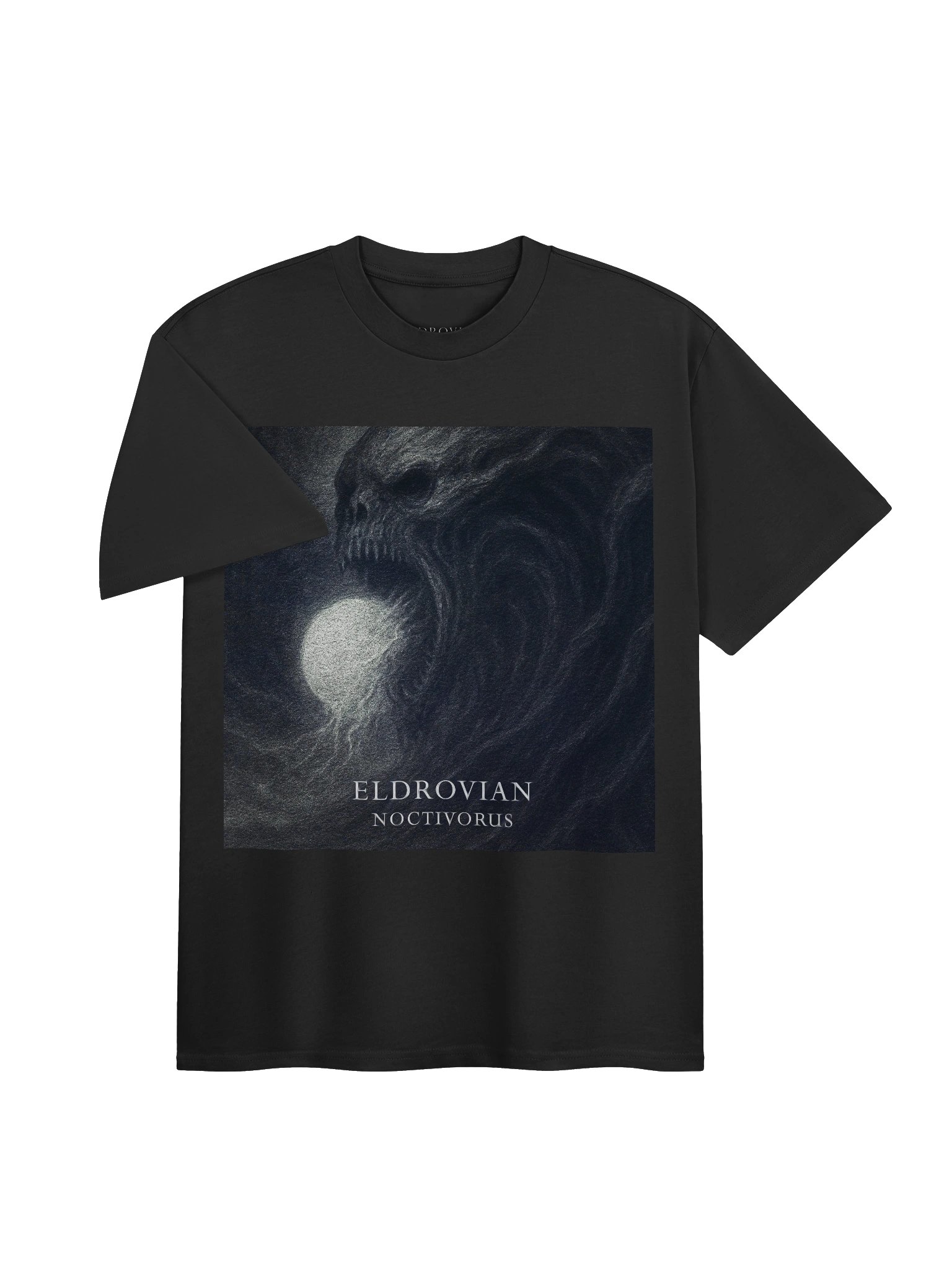 Eldrovian — Noctivorus AS Colour Heavy T-shirt (Black) product image (3)