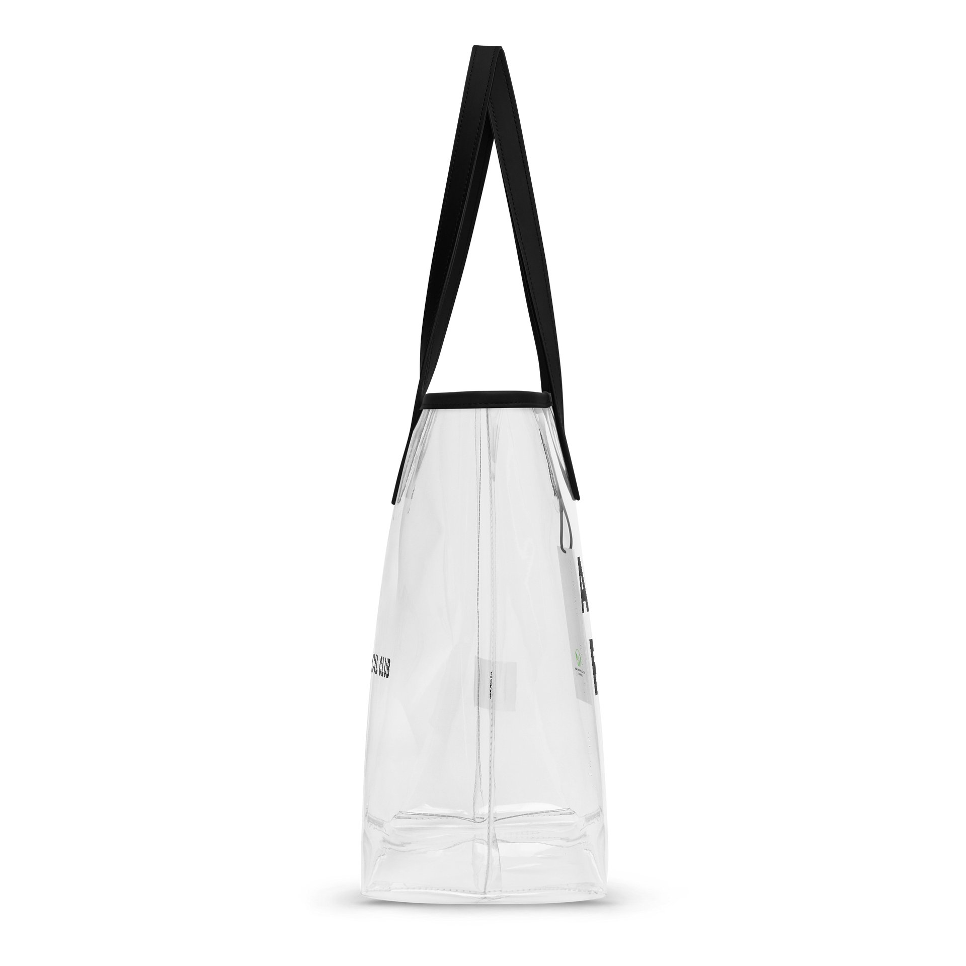 Clear Tote Bag - Black Logo product image (6)