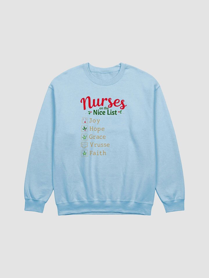 Festive Nurses on the Nice List Sweatshirt product image (3)