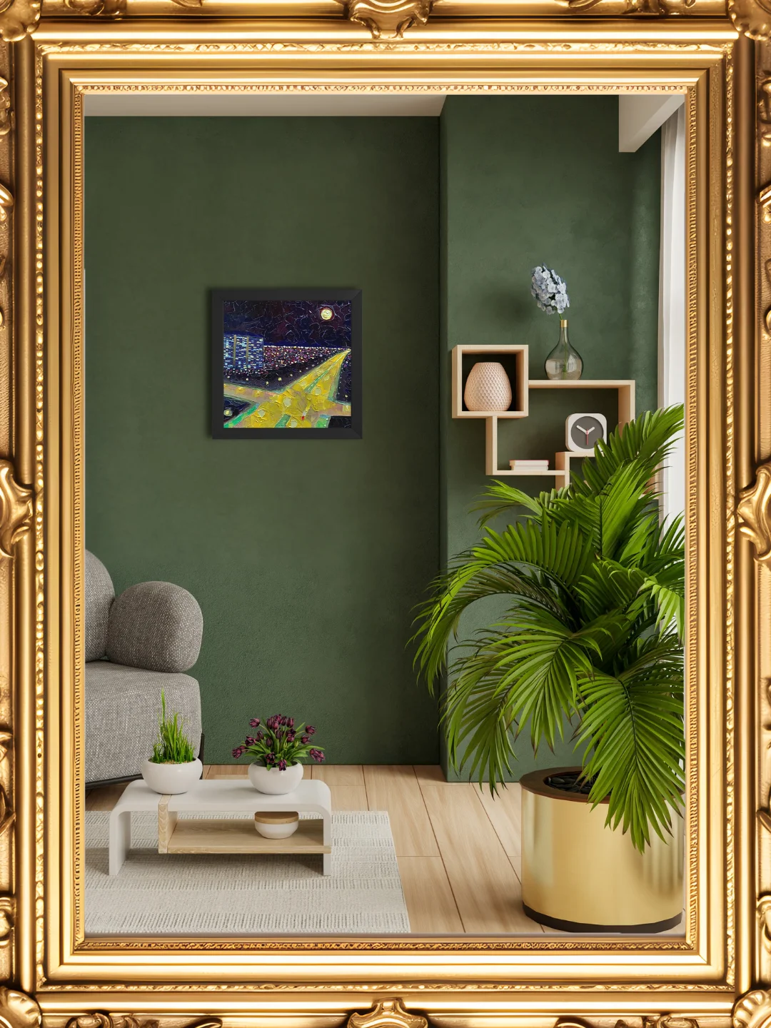 The Vein Of The City Framed Print product image (2)
