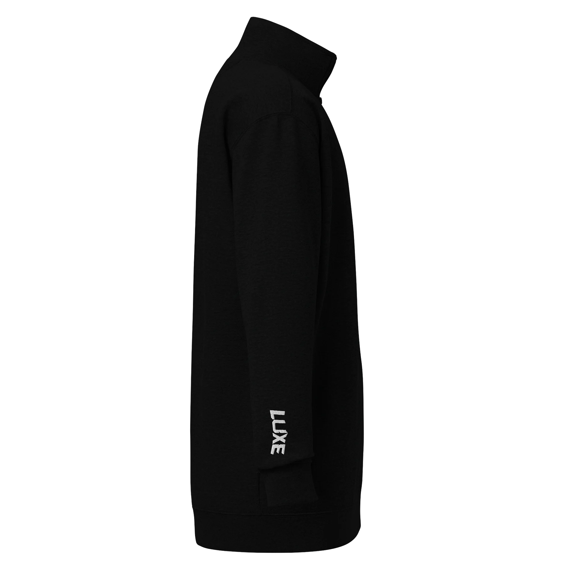 LUXE Embroidered Fleece Quarter-Zip - Dark product image (3)
