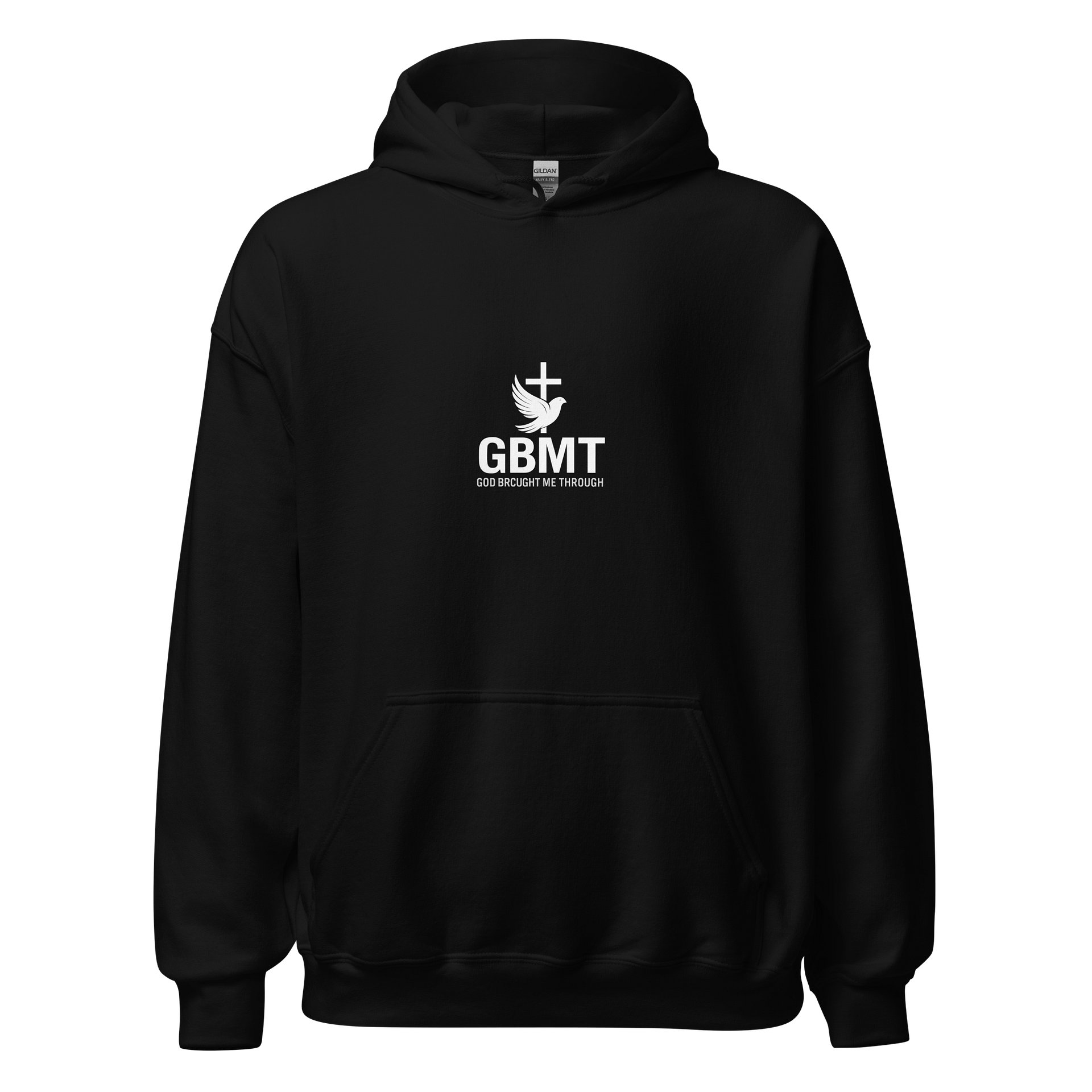 GBMT Women’s Pink Hoodie | God Brought Me Through | Anthony Johnson Brand product image (1)