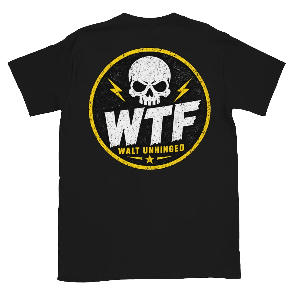 WTF Skull Emblem Unisex Tee product image (6)