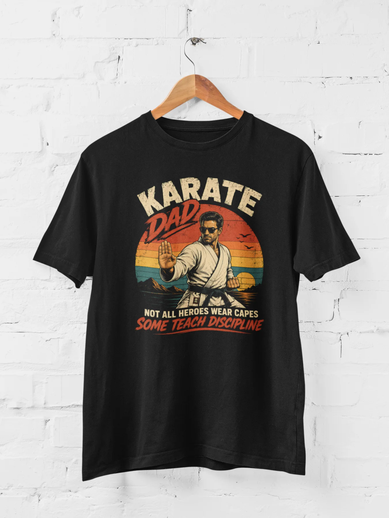 Karate Dad Funny Tee product image (1)