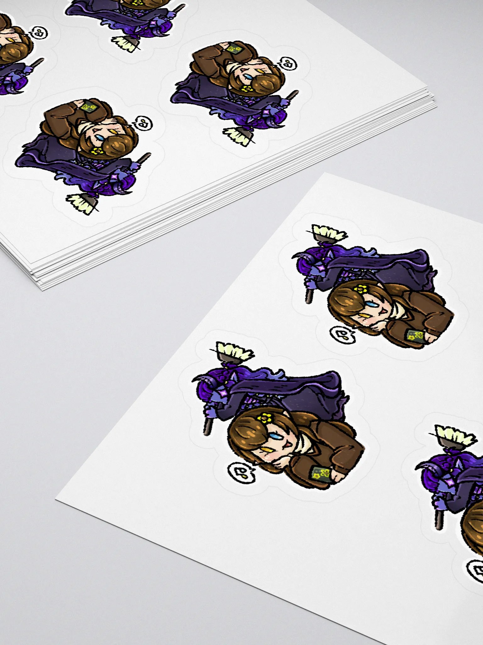 Ethereal Encounter Kiss Cut Stickers product image (4)