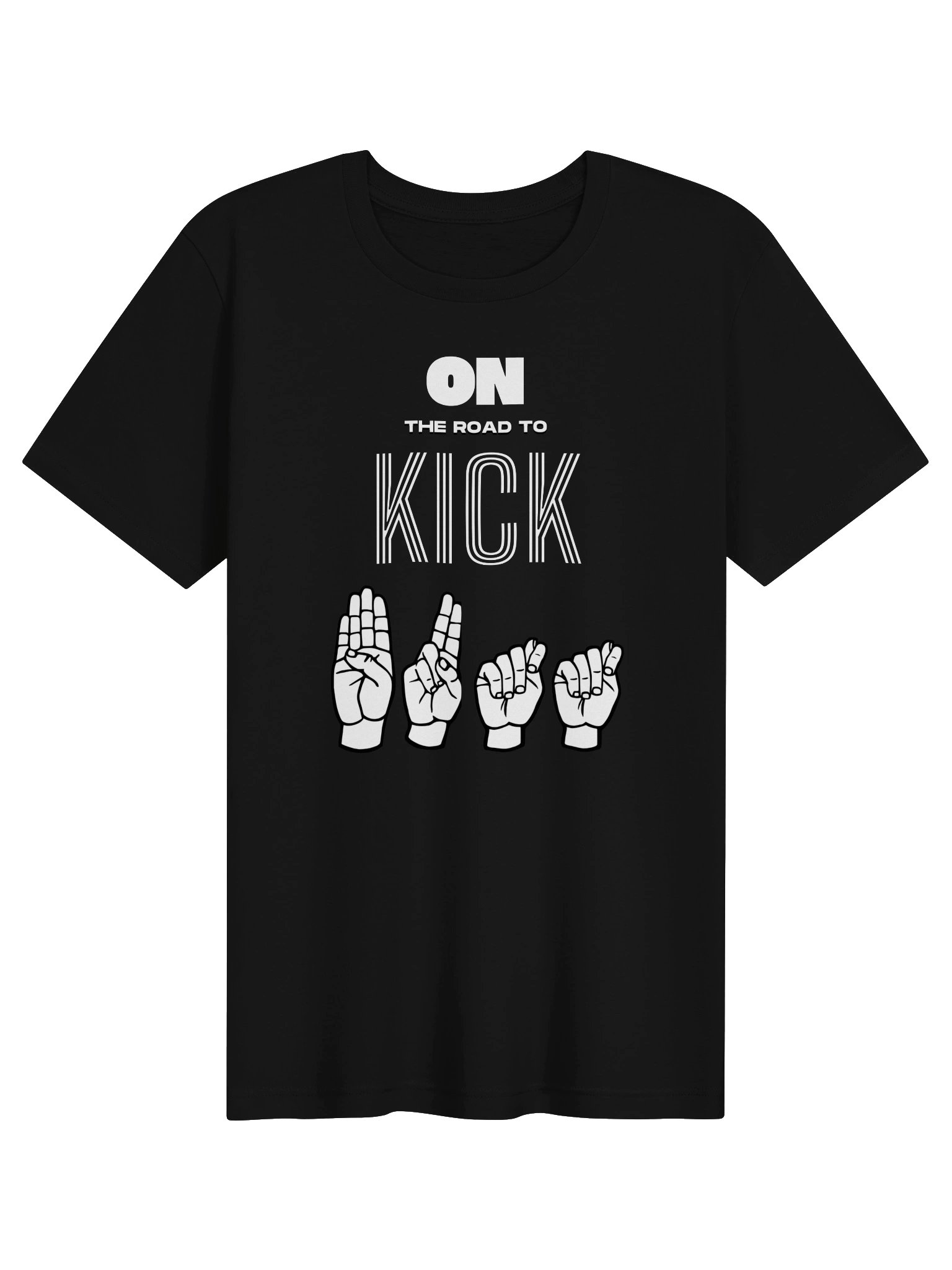 On the Road to Kick Butt ASL Tee product image (1)