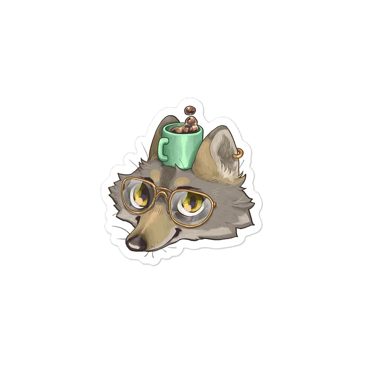 Cup O' Wolf - Sticker product image (2)