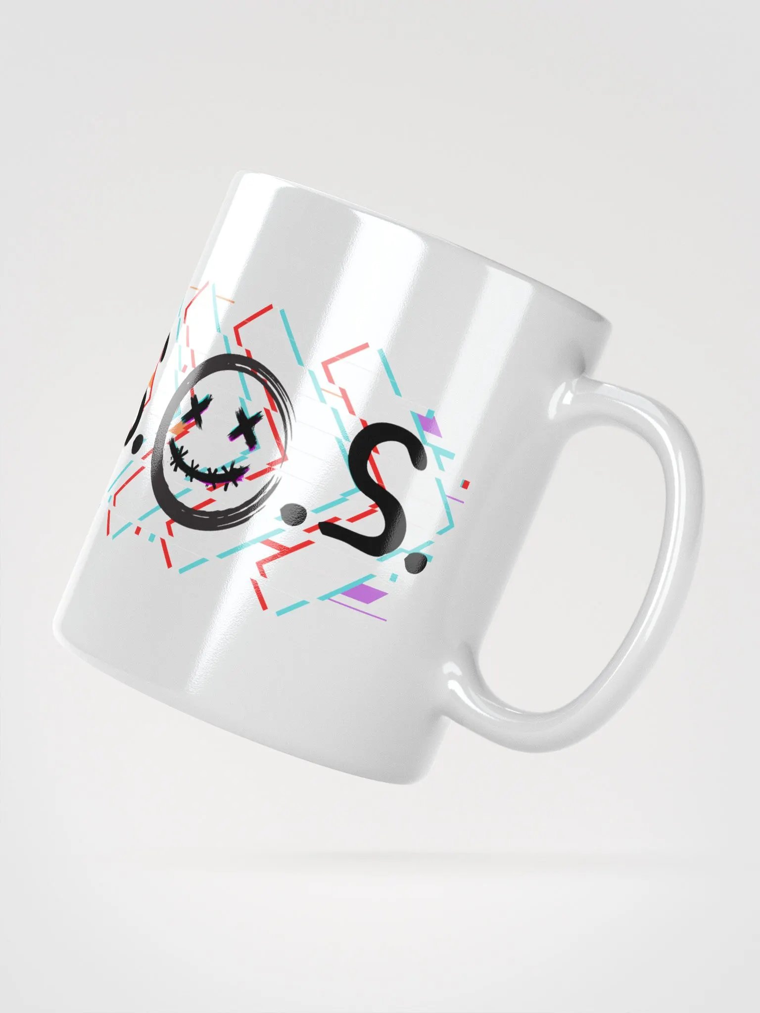 Fast Forward Glitched Mug product image (5)